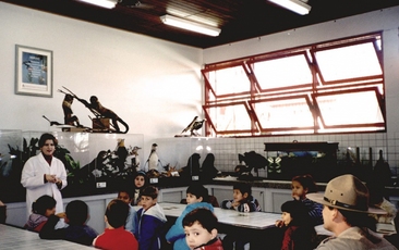 Laboratório do Museu de Zoologia (1999).